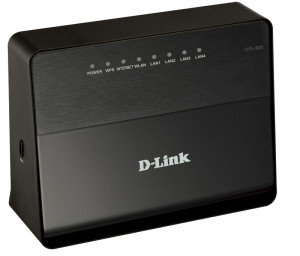 Вид спереди на роутер D-link DIR 300