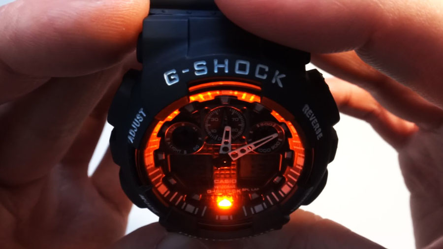 Как настроить часы G-SHOCK подсветка