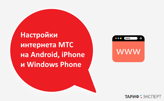 Настройки GPRS и WAP