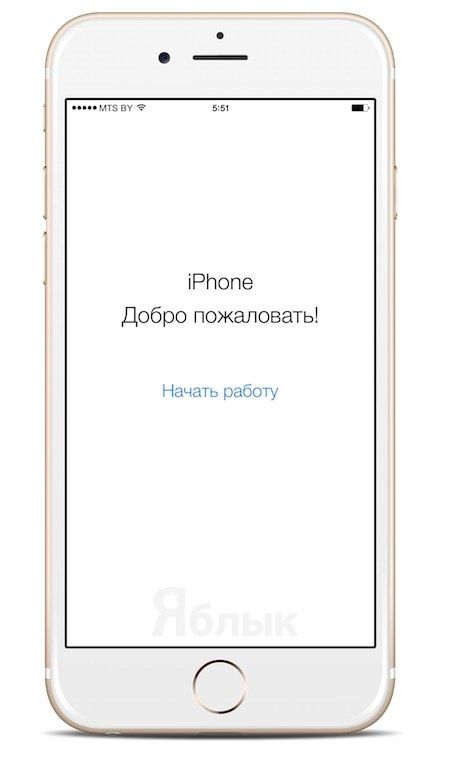 Добро пожаловать iPhone 6