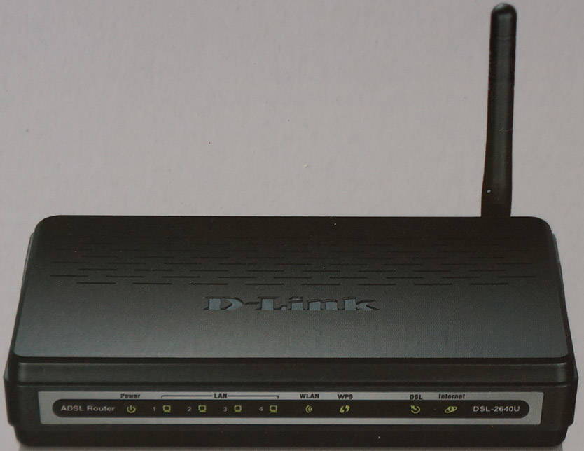 Как настроить роутер D-Link DSL2640u