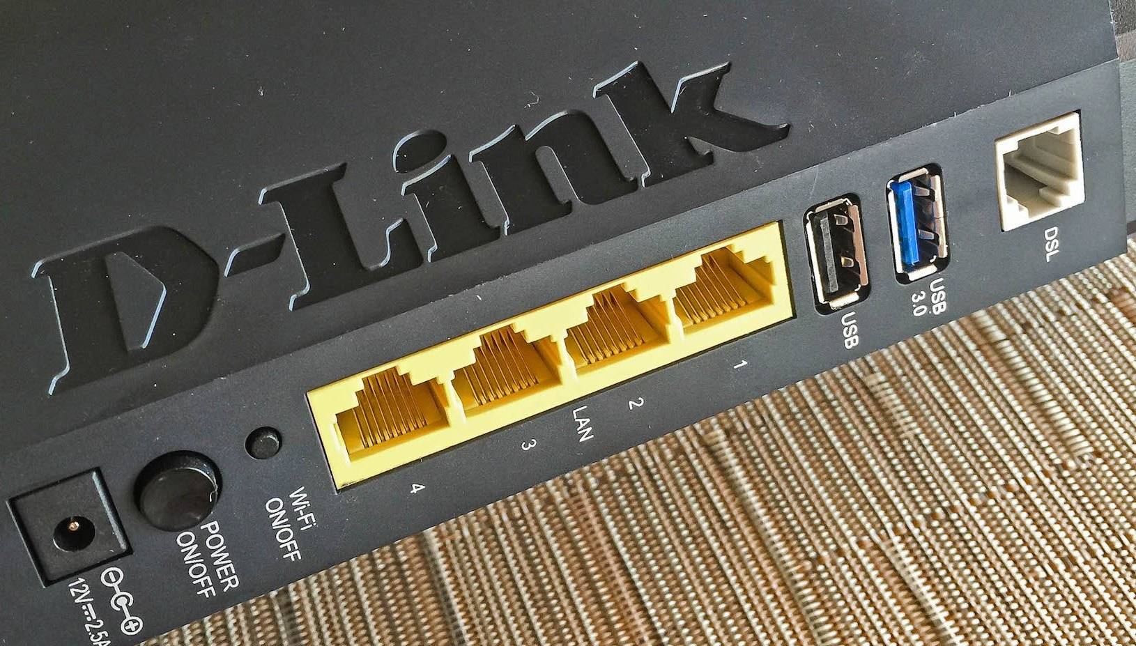 настроить роутер D-Link DSL2640u