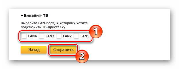 Настройка ТВ на роутере Билайн Smart Box