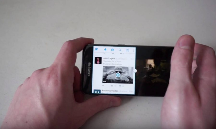 Активация режима разделенного экрана на Samsung Galaxy S8