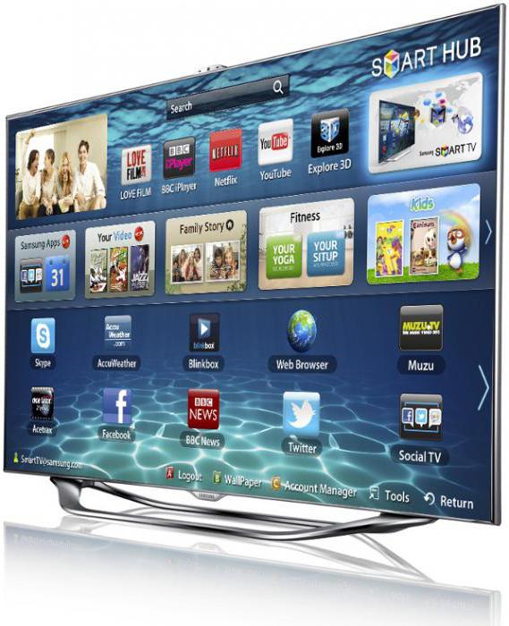 Чтобы настроить Smart TV на телевизоре Samsung