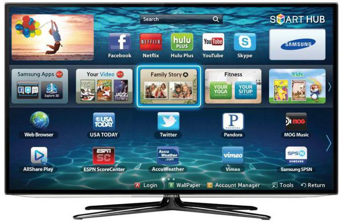 Как настроить Smart TV на телевизоре Samsung?