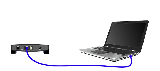 Подключение роутера по кабелю локальной сети для настройки Wi-Fi