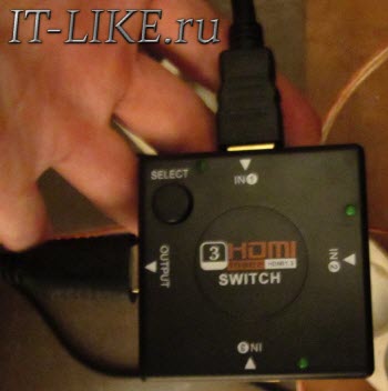 HDMI-переключатель для подключения к телевизору