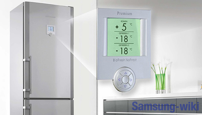 Как установить температуру в холодильнике Samsung