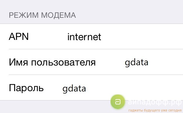 Настройка iPhone - как настроить на айфоне интернет, почту, Apple ID, MMS, режим модема на iPhone 6