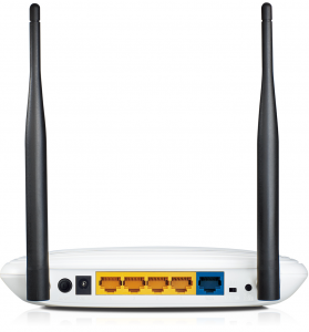 Задняя панель маршрутизатора TP-Link WR841ND