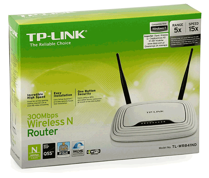 WLAN маршрутизатор TP-Link WR-841nd