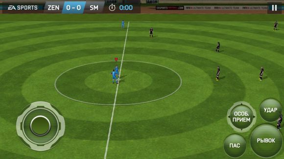 Обзор игры FIFA 14 для Android