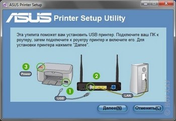 Рис. 16.Следуем инструкциям по настройке принтера