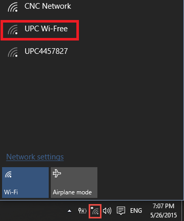 Список сетей WLAN