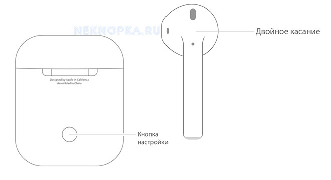 Чтобы настроить AirPods