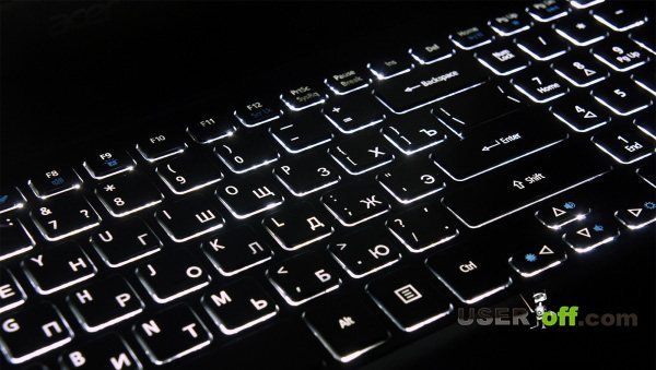 Подсветка клавиатуры 