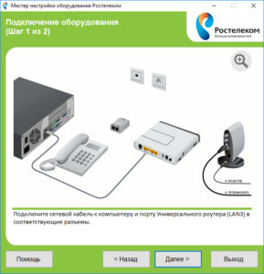 Правила подключения модема