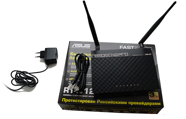 Маршрутизатор ASUS RT-N12 WLAN