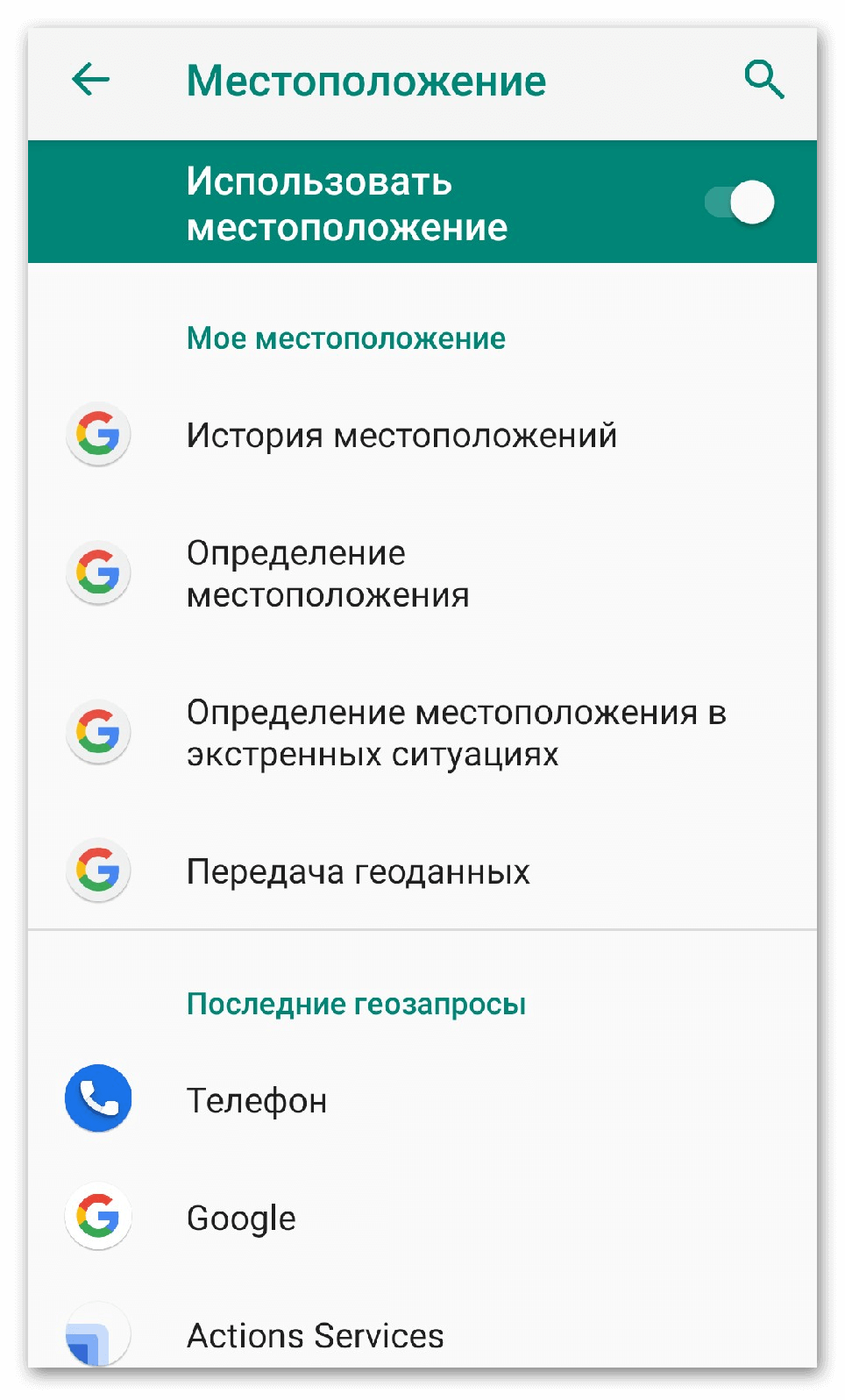 Ползунок GPS