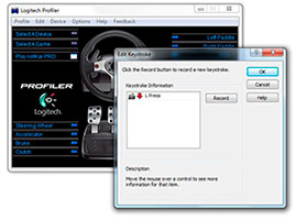 Использование Logitech Profiler
