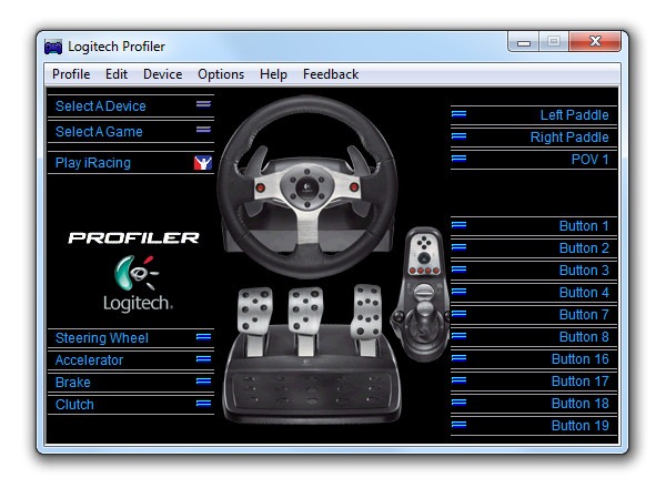 Использование Logitech Profiler