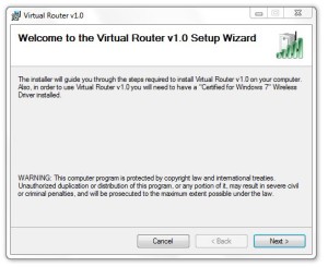 Virtual Router Setup Wizard v 1.0 | HPC. На сайте