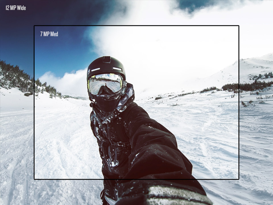 ⑦ Foto von <span>, angezeigt durch die entsprechende Schaltfläche in der oberen linken Ecke Die Liste, die sich links befindet, wählt eine der Vorlagen für den Sprachwechsel aus Diese Liste kann mit den im Installationsarchiv vorhandenen Ergänzungen erweitert werden» width=»960″ height=»720″/></p><p>Единственным оправданием для использования режима, отличного от 12 МП, является ситуация, когда вы хотите сделать много фотографий и имеете небольшой флеш-накопитель.</p><h4>Видео и фото вместе</h4><p>Существует два способа совместной съемки и записи видео — режим Photo and Video Together (Video & Photo Together) и съемка фотографий при нажатии кнопки включения/выключения во время записи видео. Размер и качество фотографий немного отличаются в режиме совместного фото-видео. Соотношение партий и фотографий зависит от используемого режима видеосъемки — то есть. Если вы снимаете видео в формате 1080p, то формат фотографии — видео 4K (8 Мп), то же самое с 16 x 9. Это похоже на запись видео для камеры Canon, а затем вырезание кадра из этого видео. Качество больше похоже на изображение из видео высокого разрешения, чем на фотографию, но эти фотографии также обрабатываются как видео. Они могут выглядеть немного мягче, быть более зернистыми, чем стандартные фотографии, и иметь незначительные артефакты из-за сжатия.</p><h5>Видео и фото вместе (видео и фото вместе)</h5><p>Обычно во время видеозаписи фотоснимок делается каждые 5, 10, 30 или 60 секунд. Режимы, в которых работает фото, довольно ограничены: без белка, 1080p (до 30 кадров в секунду), 720p (до 60 кадров в секунду) и 1440p (до 24 кадров в секунду).</p><h4>Кнопка питания / режима во время записи видео</h4><p>Я только что узнал об этом — если вы записываете в одном из режимов видео и фото, доступных для видео и фото одновременно, нажав кнопку питания / выключения, вы делаете фотографии в формате 4k.</p><h4>Вертикальные фотографии</h4><p>Я большой поклонник вертикальных фотографий на GoPro. Эта техника может дать гораздо больше, чем вы ожидаете, особенно при создании экшн-фотографий. Поверните камеру боком (давайте, смелее!) и уделите немного времени себе и своим друзьям. Вы получите невероятные фотографии и сможете запечатлеть гораздо больше действий. При обработке на компьютере просто включите его. Направьте центр камеры на грудь, когда фотографируетесь — широкий угол объектива захватывает ноги, голову и остается много места. Вот несколько моих примеров подобных фотографий!</p><h3>Петлевая запись или DVR)</h3><p>Петлевая запись (Loop) — это новая функция, которая поначалу кажется многим очень загадочной. Форма заявления? Камеру можно использовать как видеорегистратор — похоже, в России он есть почти у каждого. Купите USB-адаптер для автомобиля и заряжайте камеру постоянно. Например, если вы установили значение 20 минут, вы можете остановить его в любое время и получить 20 минут записи. Поэтому, если вы увидите метеорит на 16-м часу путешествия, остановите запись, и у вас будет 20-минутное видео, на котором метеорит также взорвется. Звучит хорошо! Работает это так: 20 минут делятся на 4 и на SD-карту записывается 5 видеороликов, каждый продолжительностью 5 минут. 5 из 4 видео длительностью 5 минут (20/4), что в сумме составляет 20 минут записи, 5-е видео — это видео, которое пишется в реальном времени (пока его длина не составит 5 минут). Таким образом, если вы остановите запись после 44 минут записи, у вас будет 4 клипа, каждый длиной 5 минут и 4 минуты. Таким образом, у вас есть по крайней мере 20 минут (или столько, сколько вы установили в настройках ).</p><h3>Pal против NTSC</h3><h4>Качество видео в этих режимах одинаковое, разница в частоте кадров</h4><p>Я получил много вопросов о разнице между PAL и NTSC. В целом, PAL почти не отличается от NTSC (единственное различие — частота кадров). Вы можете прочитать о видеорежиме и провести прямое сходство с режимом в стандарте PAL (опять же, разница только в частоте кадров). Например, я писал, что 1080/60 является отличным режимом — то же самое справедливо и для 1080/50 в PAL, поскольку требуется такое же качество видео и такая же обработка. Тот же подход может быть использован для 720/120 в NTSC и 720/100 в PAL. В этих режимах используется одна и та же обработка, что заставляет использовать алиасинг в широком режиме, а не в узком.</p><p>Разница между PAL и NTSC в прошлом была связана с типом питания и частотой. Мы используем источники 60 Гц в США и 50 Гц в Европе. В прошлом году мы провели мероприятие на зимних X Games в Тинь, Франция. Мы решили снимать все в режиме NTSC, чтобы получить оптимальную частоту кадров для рекламы на телевидении в Америке. Однако, когда мы снимали полтрубы ночью, все кадры мерцали как сумасшедшие — это потому, что освещение в Европе работает на частоте 50 Гц. Поэтому будьте осторожны при съемке темных сцен. С другой стороны, хорошим ходом является съемка в правильном режиме для страны (в которой вы находитесь) — Pal в Европе и NTSC в Америке и некоторых регионах Японии.</p><h2>Как настроить morphvox Профи для игр. Приложение Morphvox Pro: как пользоваться программой и на что обратить внимание при настройке </h2><p>Для полноценного использования MorphVOX Pro вам необходим микрофон и источник питания. программа с кем вы общаетесь (например, в Skype) или записываете видео.</p><p>Установка MorphVOX Pro не представляет собой ничего сложного. Вам необходимо купить или загрузить пробную версию с официального сайта и установить ее на свой компьютер в соответствии с инструкциями мастера установки. Подробнее читайте в тексте на нашем сайте.</p><h3>Чтобы настроить morphvox pro</h3><p>Выберите параметры для своего нового голоса, настройте фон и звуковые эффекты. Оптимизируйте воспроизведение звука при минимальном количестве помех. Выберите один из шаблонов Voice Changer или загрузите его из Интернета. Об этом в нашей специальной статье.</p><h3>Как записать свой голос в MorphVOX Pro?</h3><p><img decoding=