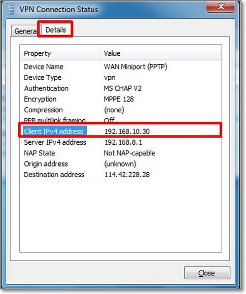 Проверка адреса IPv4