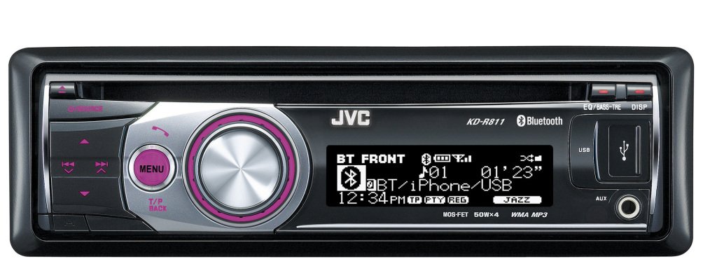 Автомобильный радиоприемник JVC