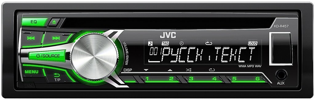 Автомобильное радио JVC