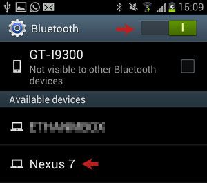Экран S3 Bluetooth