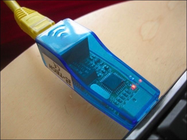 Подключение к Интернету через сетевой кабель