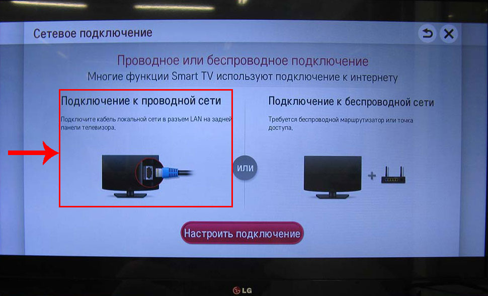 Как подключить и настроить Smart TV на телевизоре LG