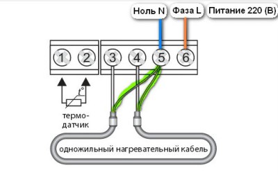 Как настроить терморегулятор теплого пола