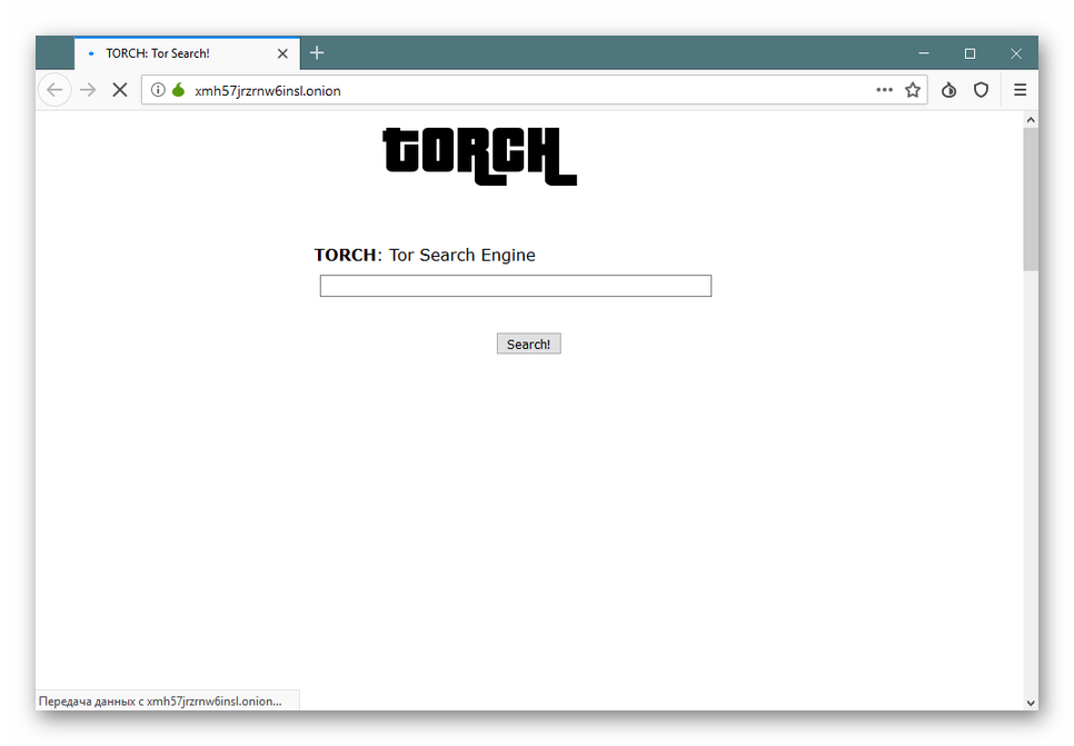 Производительность поисковой системы качественных страниц в браузере Tor