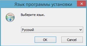 Выберите язык программы