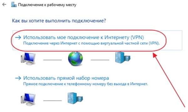 Панель подключения к рабочему столу