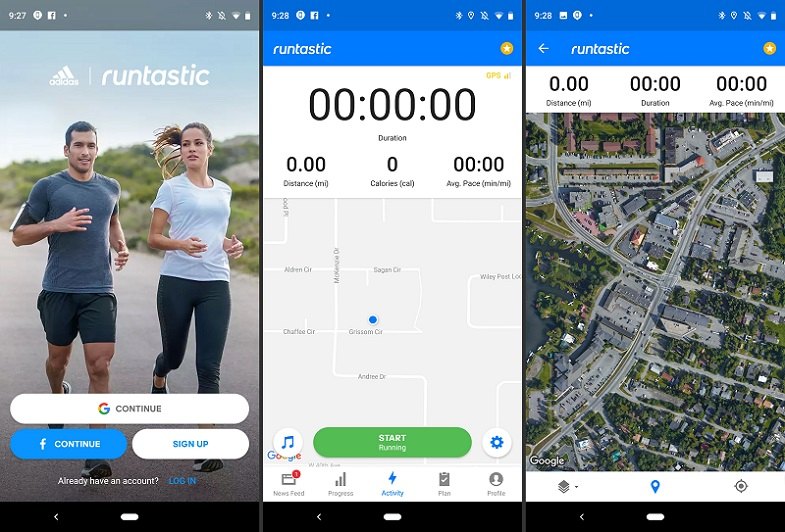 Приложение Runtastic