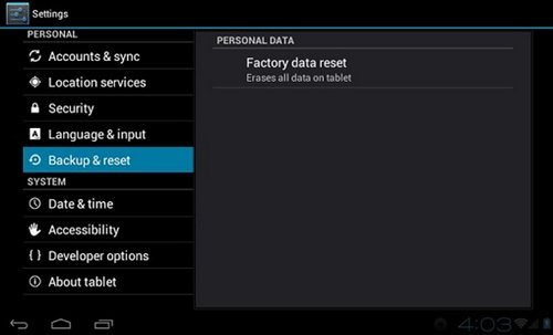 Как сделать сброс до заводских настроек в Galaxy S4