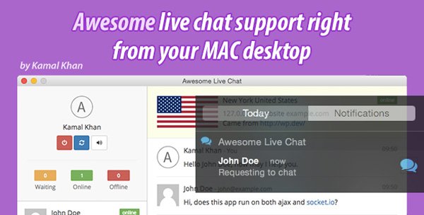 Fantastic Live Chat Desktop OS X на Envato Market