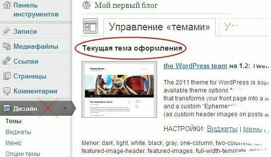 Доступные темы сайта на wordpress 