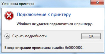 Подключение сетевого принтера в Windows 7