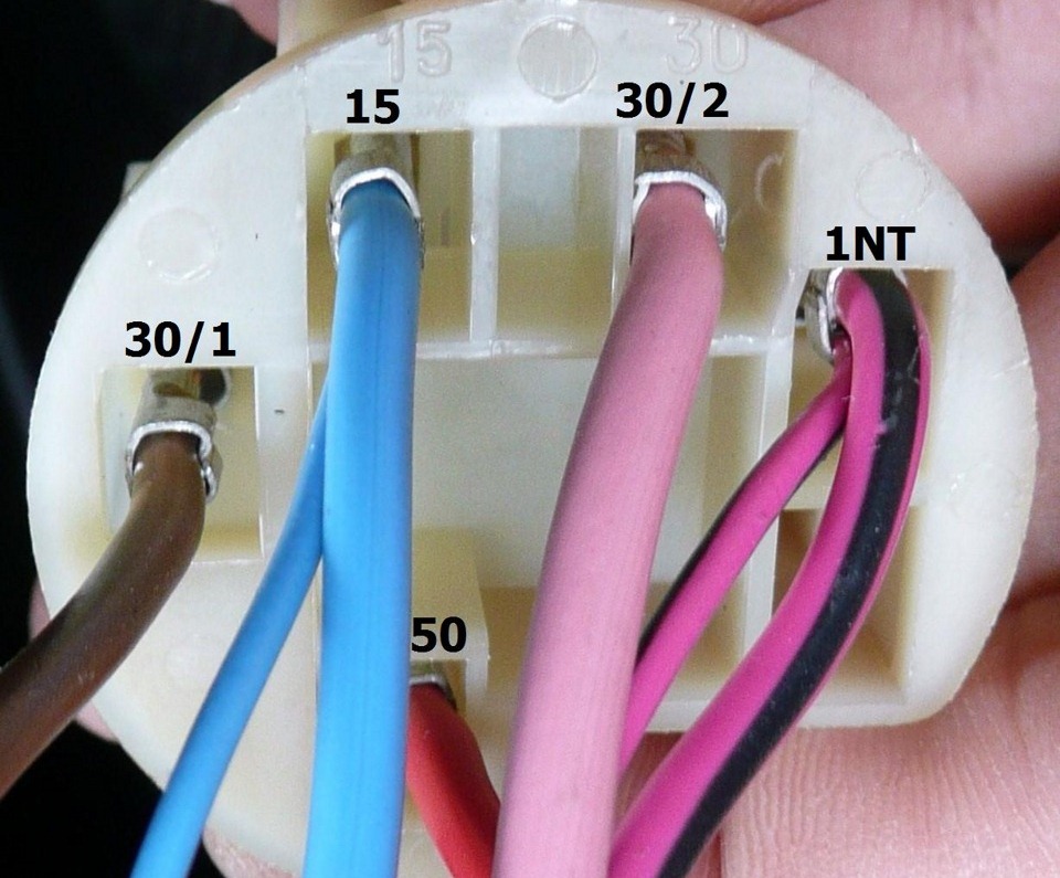 Схема подключения замка зажигания ВАЗ