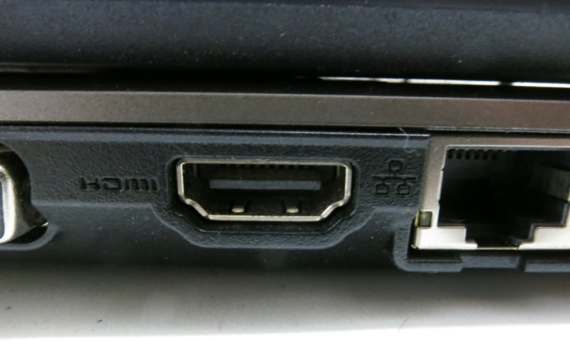 HDMI подключение ноутбука