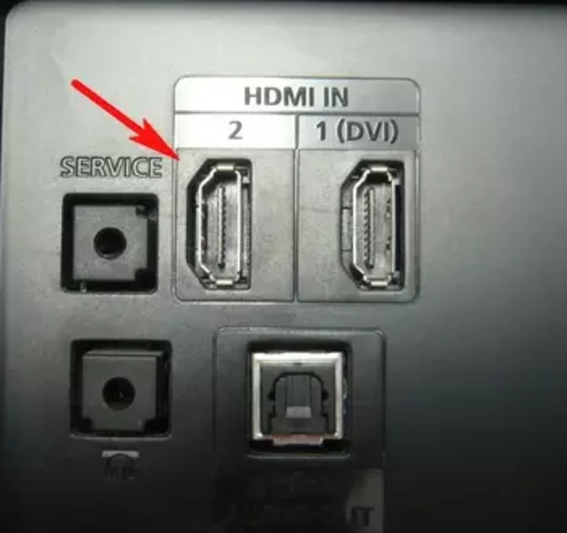 Вход HDMI телевизора